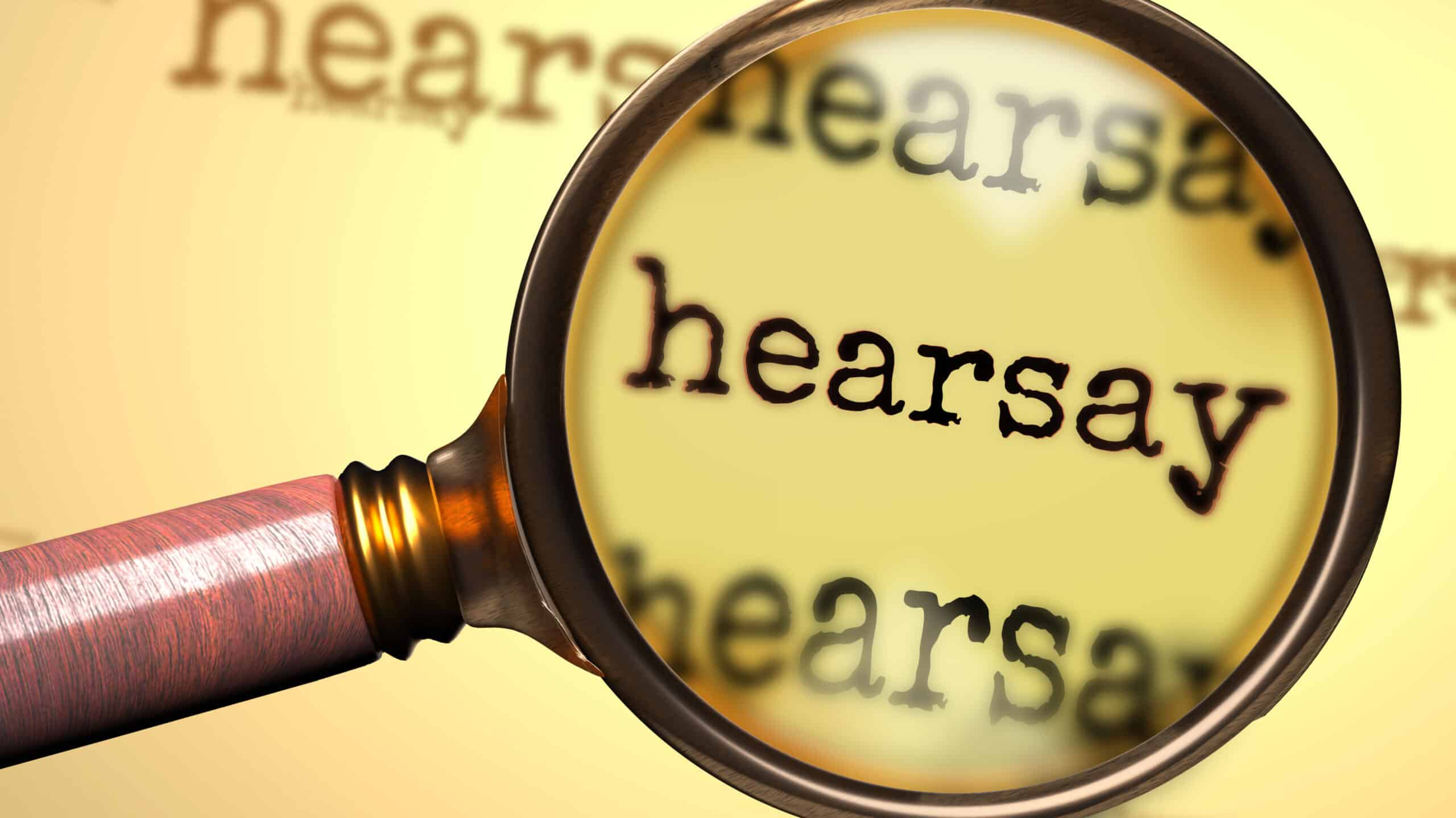 Exceptions to Hearsay